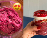 Pudim de chia com frutas vermelhas no copo: como no café da manhã, lanche da tarde e quando estou com vontade de doce