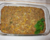 Quibe vegetariano assado