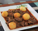Picadinho de carne ao vinho