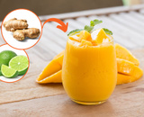 Suco de manga com gengibre e limão: saiba quais são os benefícios e veja motivos para incluir na rotina