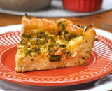 Torta salgada de liquidificador