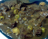 Carne na cerveja preta