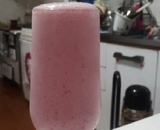 Batida de morango sem álcool