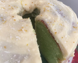 Bolo de limão com coco