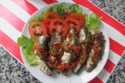 Sardinha na panela de pressão