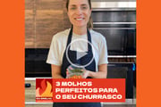 Molhos para o churrasco