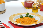 Risoto de frango simples