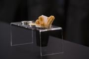 Churros com molho de maracujá e chocolate