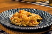 Arroz com bacalhau