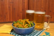Torresmo de macarrão