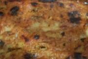 Filé de peixe ao molho de tomate com requeijão