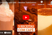 3 receitas com café