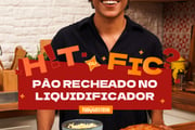 Pão no Liquidificador