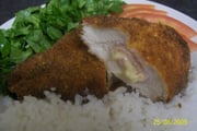 Filé de frango à Cordon Bleu