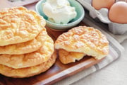 Pão nuvem (ou cloud bread)