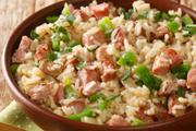 Arroz carreteiro delícia (com sobras de churrasco)