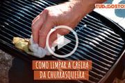 Como limpar a grelha da churrasqueira