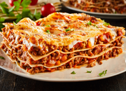 Lasanha de carne moída