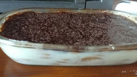 Torta de bolacha com creme de coco
