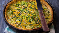 Quiche de abobrinha com queijo