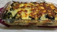 Lasanha de brócolis com ricota