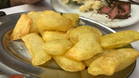 Batata pastel ou batata souflé