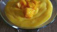 Mousse refrescante de manga