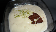 Mousse de limão com biscoito delícia
