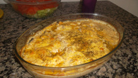 Filé de frango ao forno