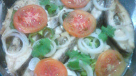 Peixe rápido no micro-ondas