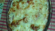 Couve-flor e brócolis gratinados
