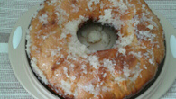 Rosca deliciosa com creme de coco