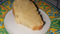 Bolo de queijo cremoso