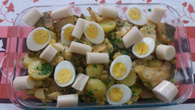 Bacalhau com batatas fácil