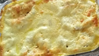 Lasanha de bacalhau - maravilhosa