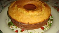 Bolo de liquidificador de farinha de milho amarela