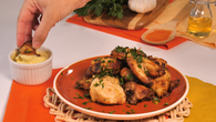 Frango frito na panela de pressão