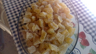Doce de mamão cristalizado