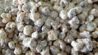 Pipoca de leite em pó e chocolate branco