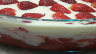 Torta Gelada de Morango