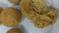 Bolinho fit de frango e batata doce