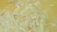 Canja de galinha cremosa