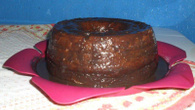 Bolo achocolatado de liquidificador
