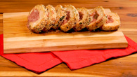 Rocambole de Frango com Linguiça em Crosta Crocante na Air Fryer
