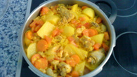 Arroz com frango
