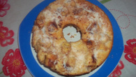 Bolo integral de banana com aveia