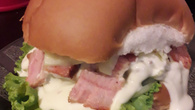 Hambúrguer cremosinho 