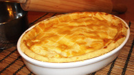 Torta de palmito com massa podre