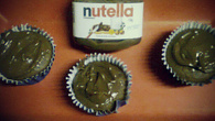 Cupcake rápido de Nutella
