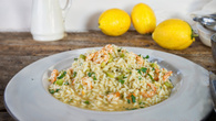 Risoto de camarão